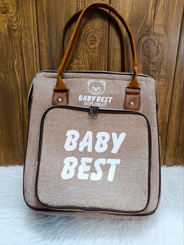 ساک لوازم نوزادی بیبی بست (Baby Best) مدل کلاسیک – جادار و کاربردی