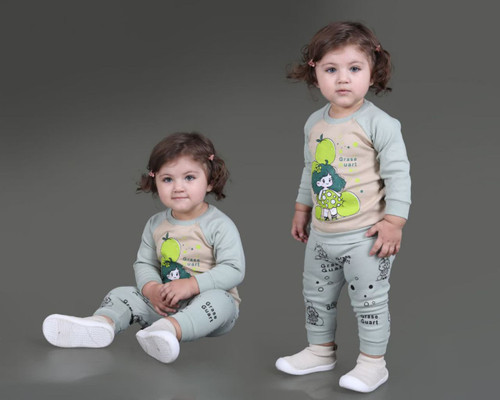 بلوز شلوار نوزادی دخترانه