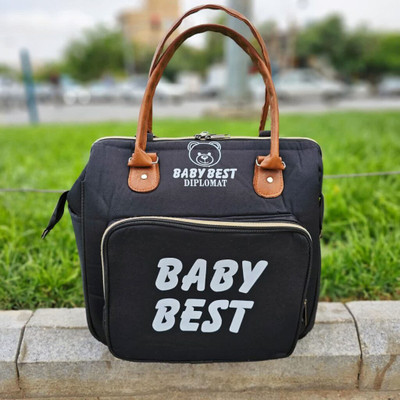 کیف لوازم نوزاد Baby Best طرح دار – سه کاره شیک